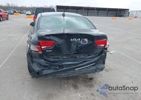2022 Kia Rio Lx z USA, uszkodzony, nr VIN 3KPA24AD1NE444204